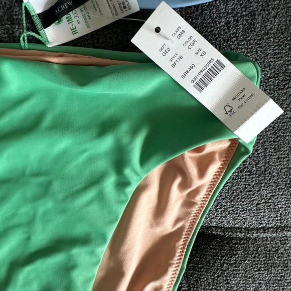 NWT J.Crew bikini bottom  swimwear XS - Picture 3 of 5